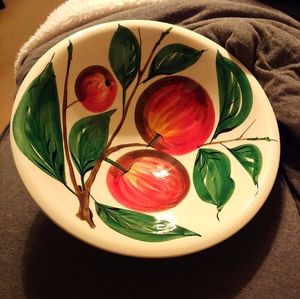 Vintage NSP hand painted bowl